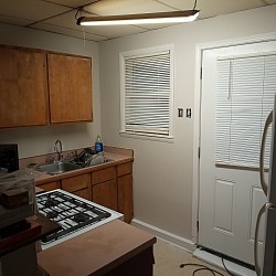 Removed wallpaper-Freshly painted